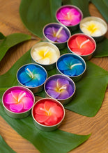 Load image into Gallery viewer, Plumeria Candle Tealights - Pack of 10
