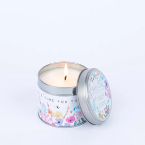 Take Time For Yourself - Tin Candle