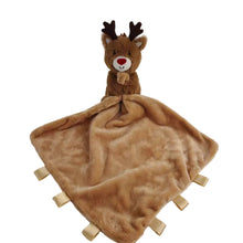 Load image into Gallery viewer, Reindeer Plush Comforter Blanket
