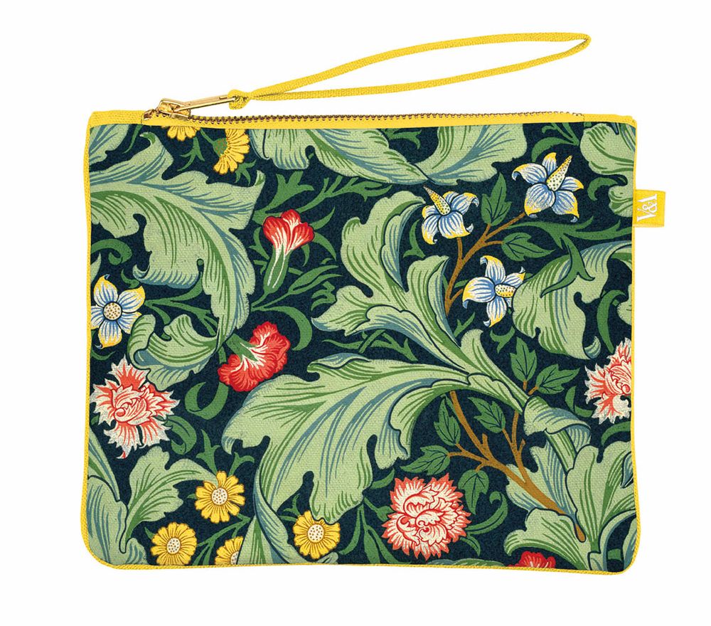 Leicester Wallpaper Pouch Bag