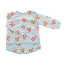 Load image into Gallery viewer, Coverall Feeding Bib Squirrels

