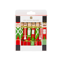 Load image into Gallery viewer, Mini Nutcracker Christmas Crackers - 8 Pack
