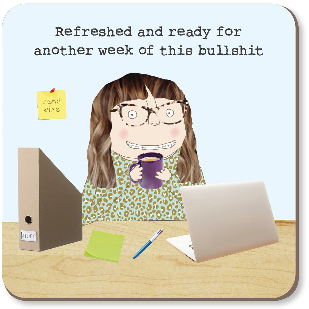 Refreshed Girl Coaster