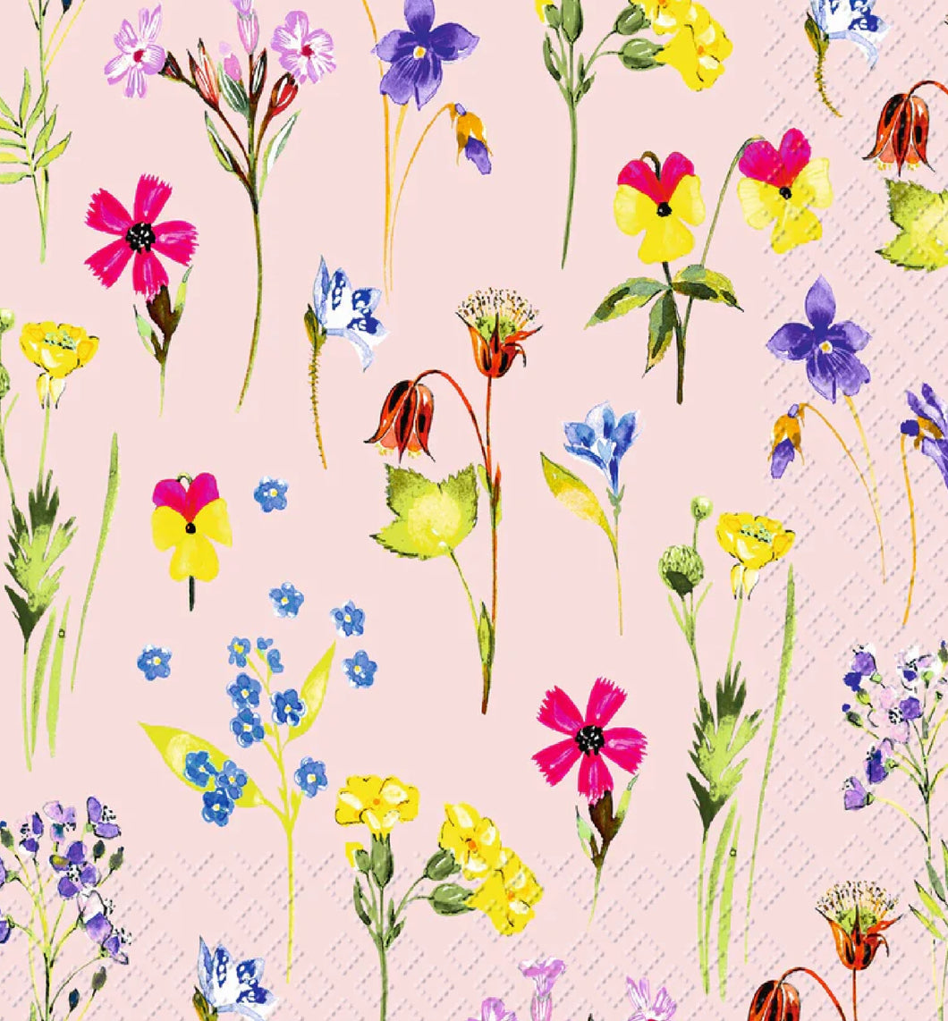 Chantel Pink Napkins 20 Pack