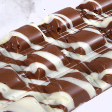 Load image into Gallery viewer, Milk Choc &amp; Drizzle Barrel Bar 90g
