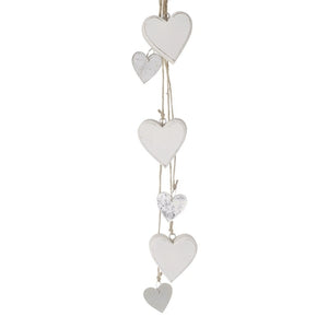 White Hearts Hanging Group