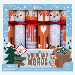 Woodland Words 6 Crackers