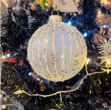 Load image into Gallery viewer, Opaque Bauble with Stripes/Stars
