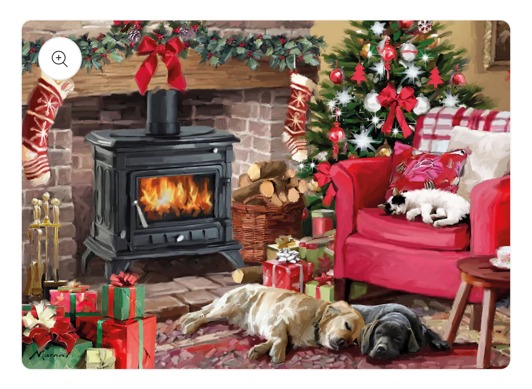 Fireside Snuggles - 1000 Piece Jigsaw Puzzle