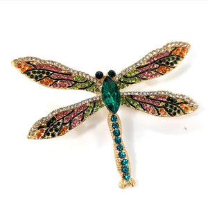 Dainty Dragonfly Brooch/Scarf Pin