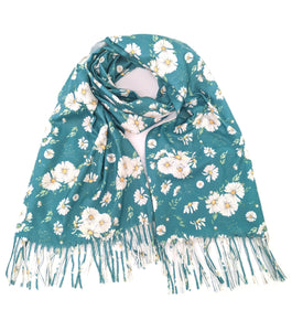 Dainty Daisies Pashmina Style Scarf