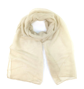 Sparkle Scarf - Cream