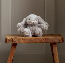 Load image into Gallery viewer, Bambino Grey Plush Rabbit SMALL
