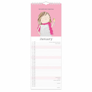 Rosie Made A thing slim Calendar 2025