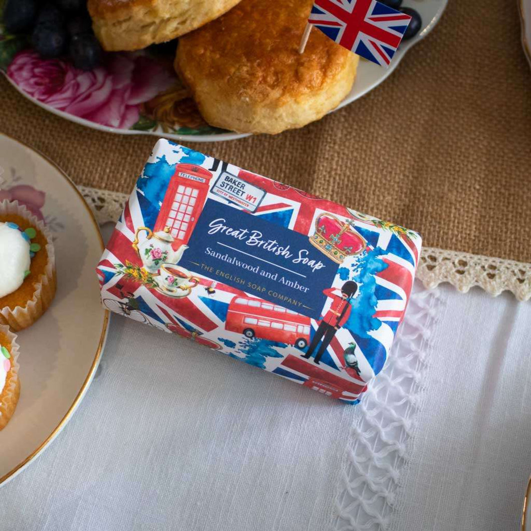 Sandalwood & Amber Great British Soap