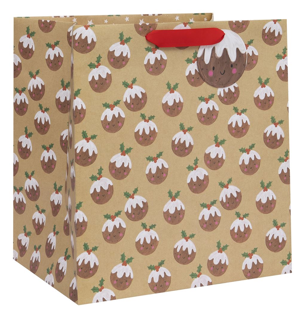 Jolly Puds Deep Shopper Gift Bag