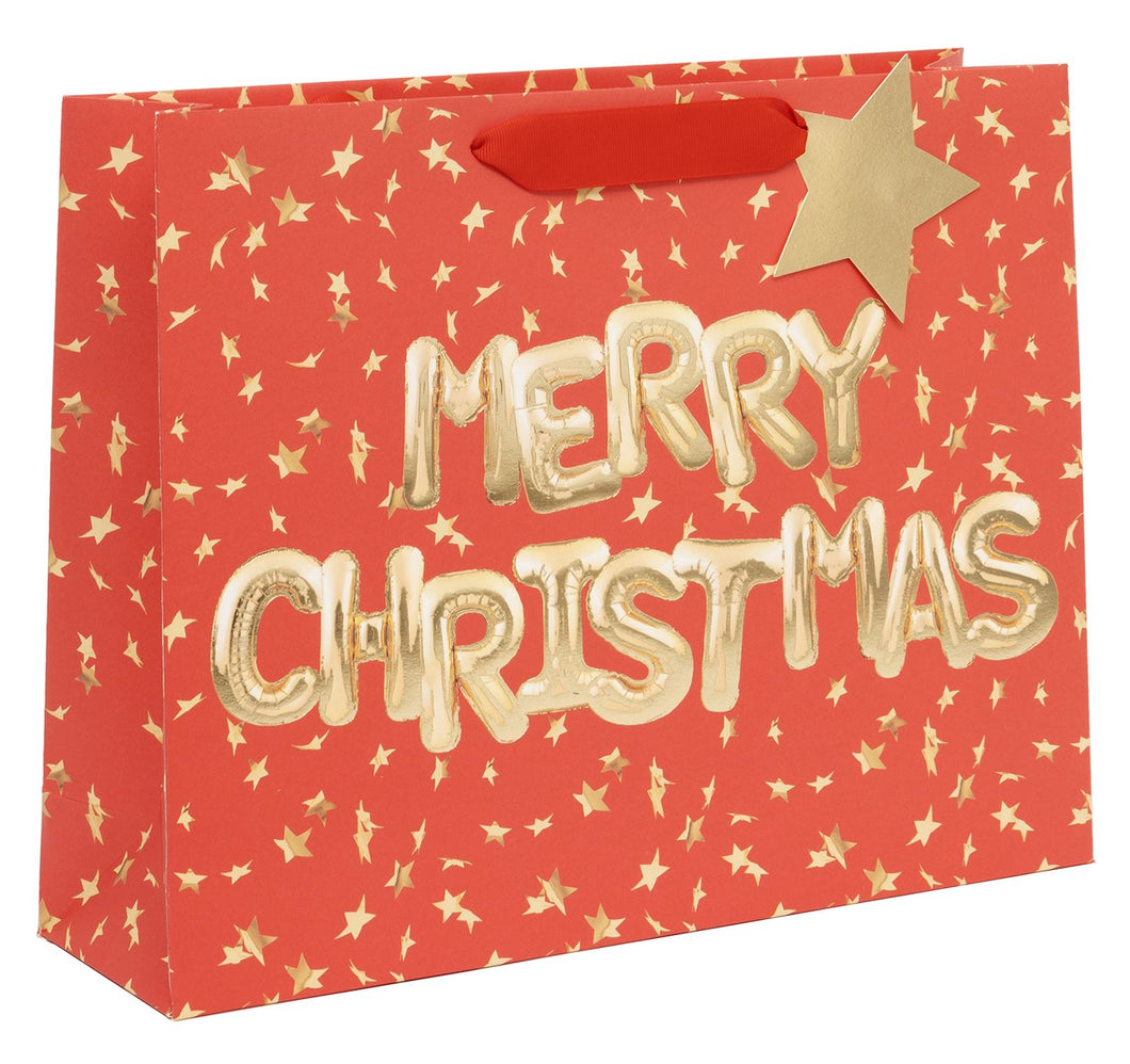 Bejewelled Christmas Gift Bag - Large