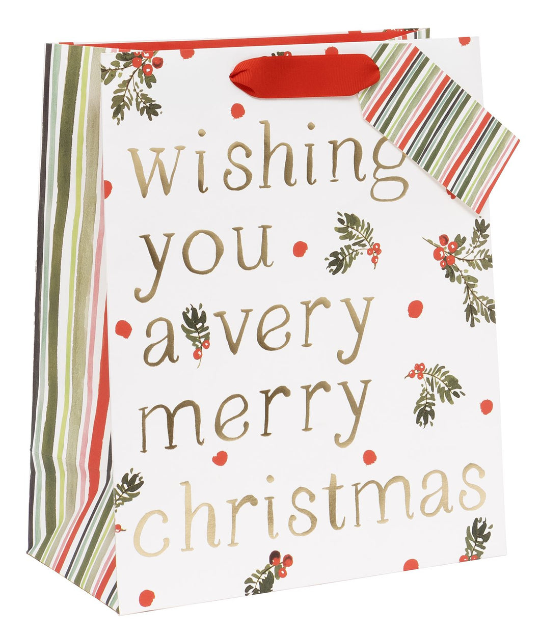 Christmas Wishes Gift Bag - Large