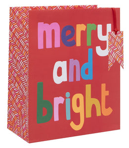 Merry & Bright Gift Bag - Large