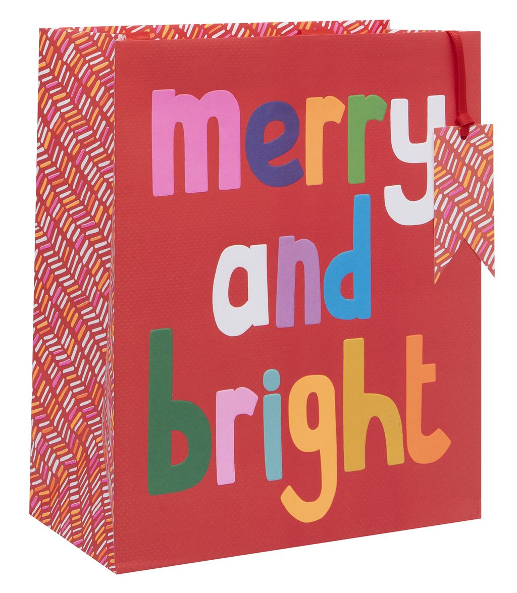 Merry & Bright Gift Bag - Large