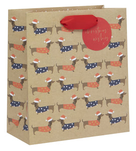 Dachshund Gift Bag - Medium