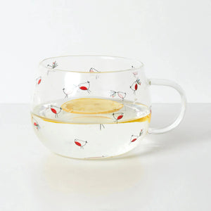 Robin Glass Mug