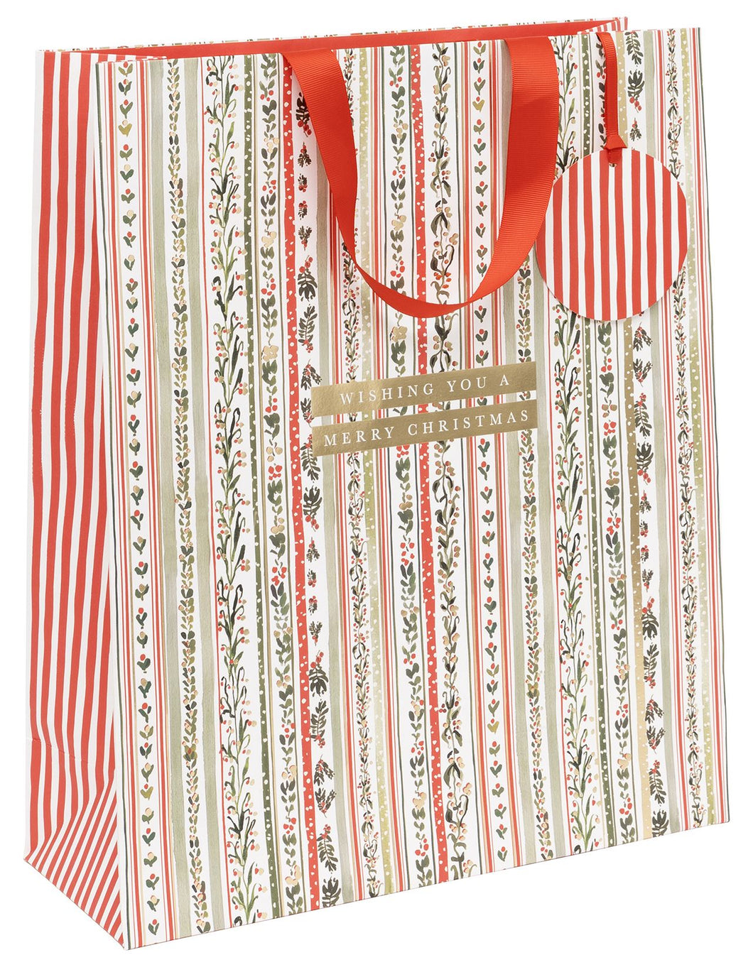 Linear Vines Gift Bag - Shopper