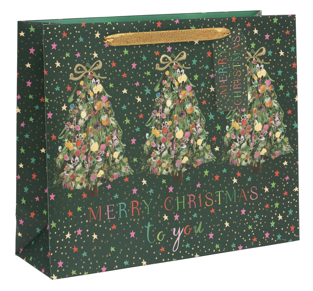 Exquisite Evergreen Gift Bag - Shopper