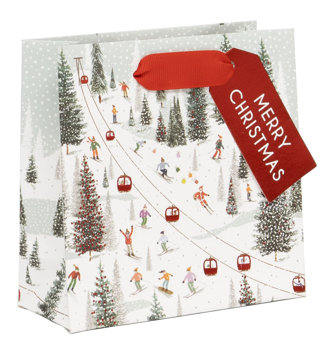Christmas on the Piste Gift Bag - Small