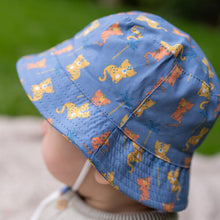Load image into Gallery viewer, Tiger &amp; Leopard Sun Hat
