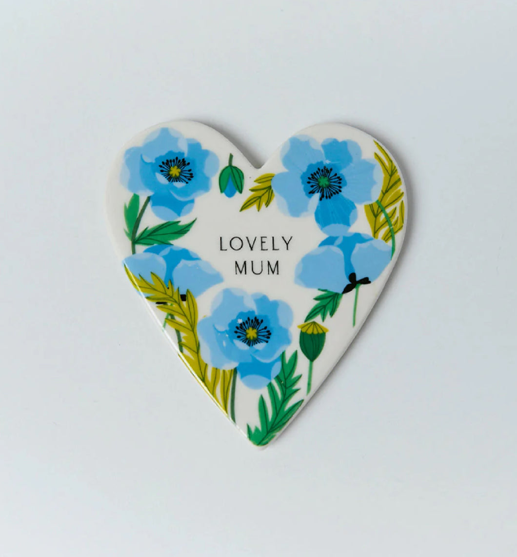 Blue Poppy Mum Coaster
