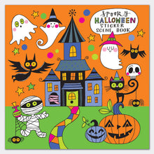Load image into Gallery viewer, Sticker Scene Book Halloween
