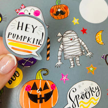 Load image into Gallery viewer, Sticker Scene Book Halloween
