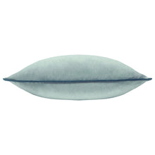 Load image into Gallery viewer, Meridian Velvet Cushion Mineral/Teal
