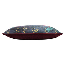 Load image into Gallery viewer, Zinara Leopard Rectangular Cushion Midnight
