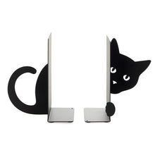 Load image into Gallery viewer, Cat Metal Double Bookend
