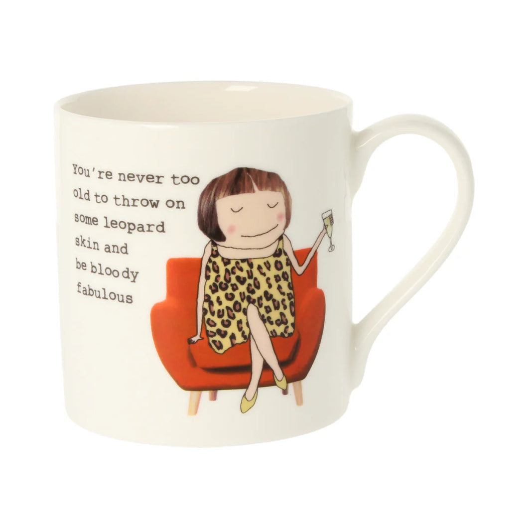 Throw on Some Leopard Skin Mug