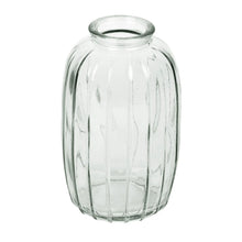 Load image into Gallery viewer, Glass Bud Vase Clear 12cm
