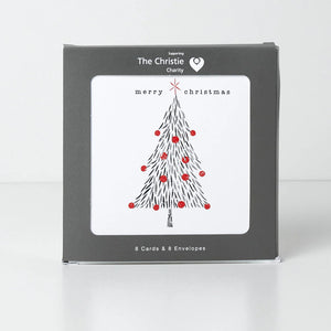 Christmas Tree White Pack 8