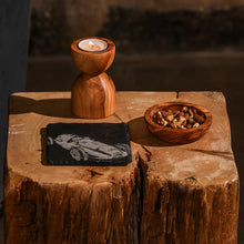 Load image into Gallery viewer, Vintage Racing Car Slate Coaster
