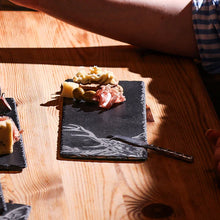 Load image into Gallery viewer, Mini Slate Cheese Board &amp; Knife Set - Stag

