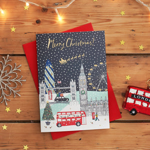 London River Scene Card