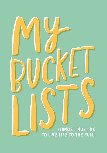 My Bucket List Journal