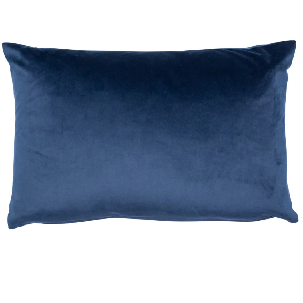 Luxe Rect Cushion Navy