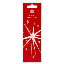 Load image into Gallery viewer, Luxe Red Mini Sparklers - 20 Pack
