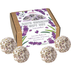 Lavender Bath Creamer Gift Set 4