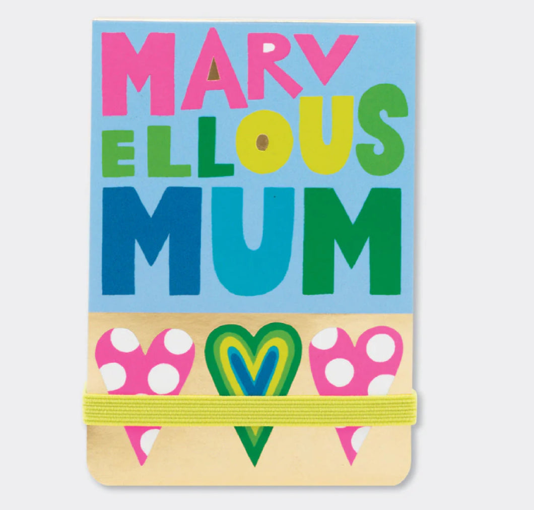 A7 Mini Notepad - Marvellous Mum