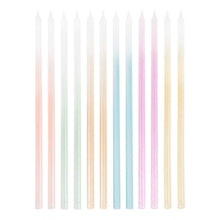 Load image into Gallery viewer, Tall Ombre Cake Candles
