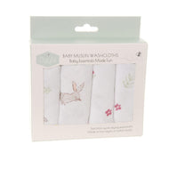 Bunnies Muslin Wash Cloths