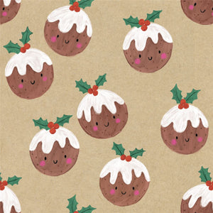 Jolly Puds Paper Napkins